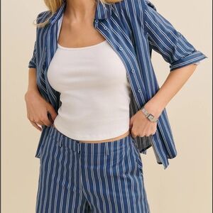 Reformation Austin Poplin shorts